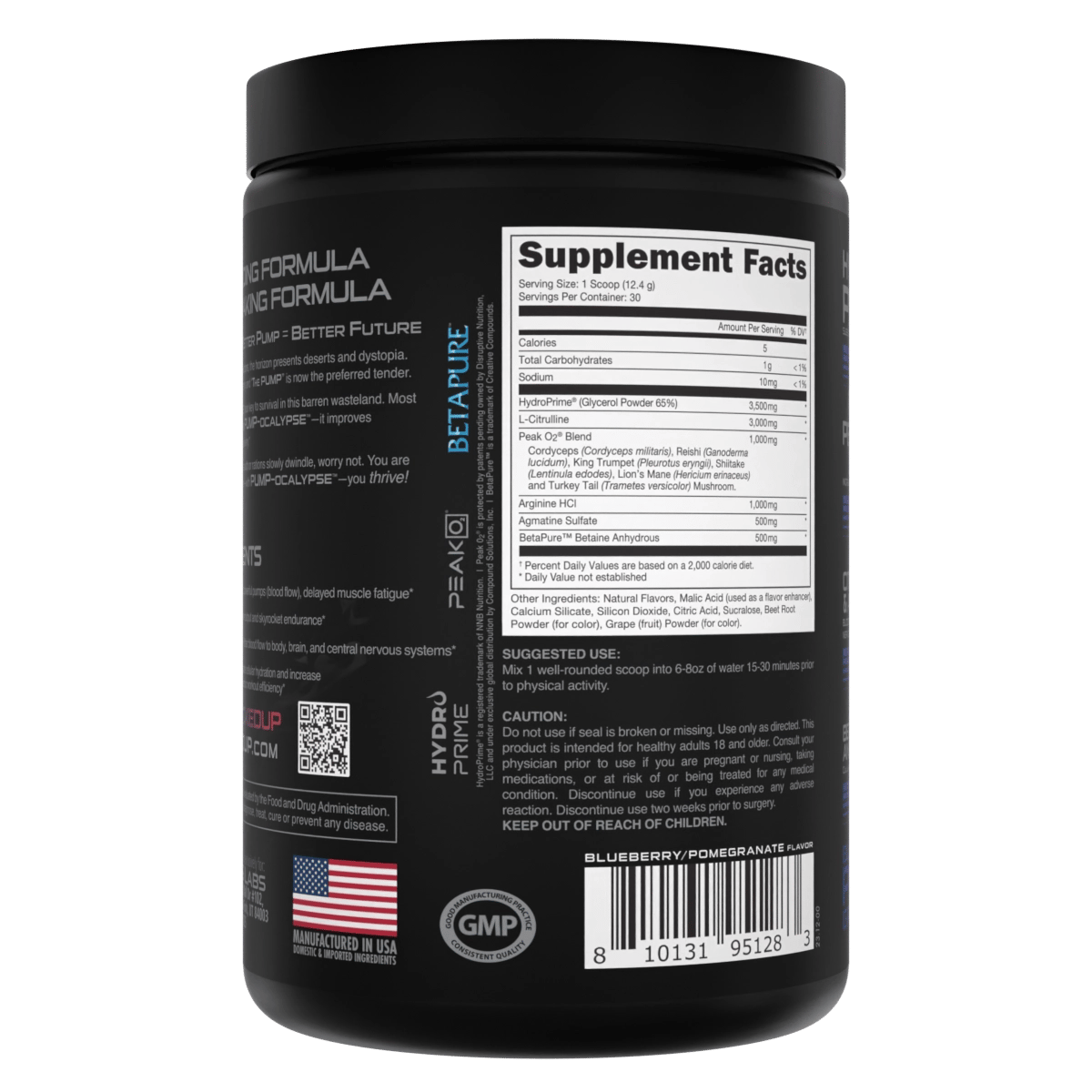 Pump Ocaplyse Pump workout supplement - Bucked UpClose